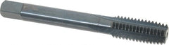 Balax - 4 Flutes, M12x1.75 Metric Coarse, Nitride Oxide Coating, High Speed Steel, Cleanout Tap - 3-3/8 Inch Overall Length, 7/16 Inch Square Length, 0.275 Inch Square Size, 0.367 Inch Shank Diameter, Modified Bottoming - Exact Tooling