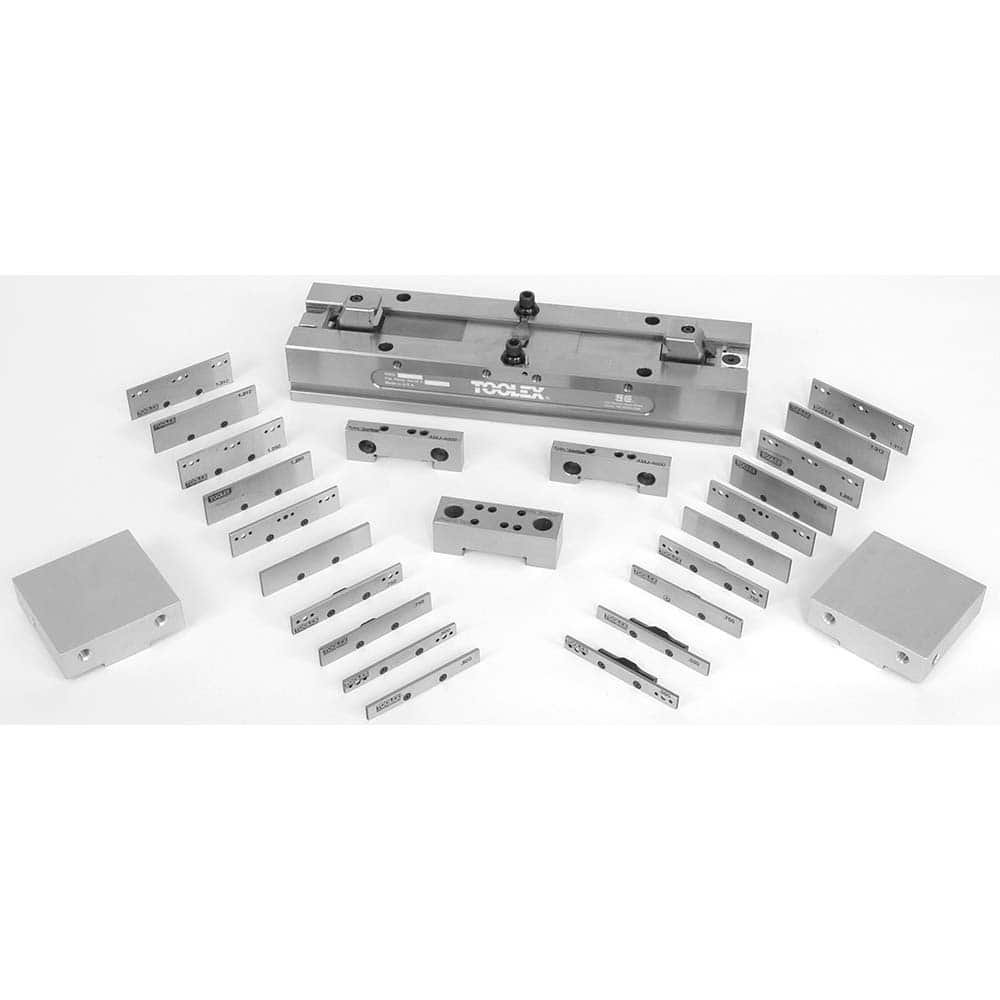 TE-CO - Machine Vises; Jaw Width (Inch): 16 ; Jaw Opening Capacity (Inch): 3 ; Orientation Type: Vertical ; Number of Stations: 2 ; Base Motion Type: Stationary ; Operation Type: Manual - Exact Tooling
