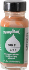 Tempil - 700°F Temp Indicating Liquid - 2 Ounce Container, 371°C - Exact Tooling