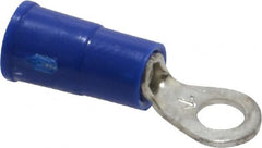 3M - 16-14 AWG Partially Insulated Crimp Connection Circular Ring Terminal - #6 Stud, Copper Contact - Exact Tooling