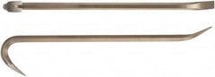 Ampco - 18" OAL Nonsparking Pry Bar - 1-1/8" Wide - Exact Tooling