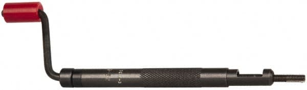 Heli-Coil - #10-32, Tangless Insert Compatible, Crank Style Thread Insert Hand Installation Tool - UNF Thread, #10-32 Insert Internal Thread - Exact Tooling