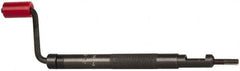 Heli-Coil - #10-32, Tangless Insert Compatible, Crank Style Thread Insert Hand Installation Tool - UNF Thread, #10-32 Insert Internal Thread - Exact Tooling