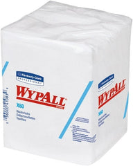 WypAll - 8 Qty 70 Sheet X60 1/4 Fold Shop Towel/Industrial Wipes - Exact Tooling