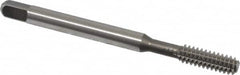 Kennametal - #10-24 UNC H4 Thread Limit Bottoming Thread Forming Tap - Vanadium High Speed Steel, Bright Finish, 2.38" OAL, 1/2" Thread Length, Right Hand Thread - Exact Tooling