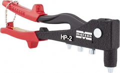 Marson - Right Angle Head Hand Riveter - 3/16" Rivet Capacity - Exact Tooling