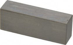 Mitutoyo - 0.5" Rectangular Steel Gage Block - Accuracy Grade 0, Includes Certificate of Inspection - Exact Tooling