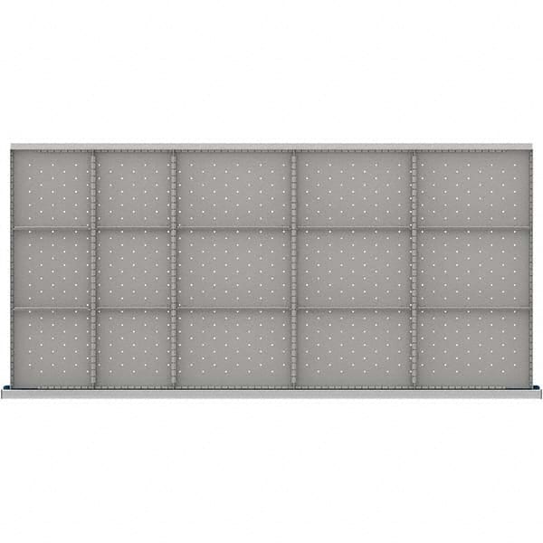 LISTA - 15-Compartment Drawer Divider Layout for 3.15" High Drawers - Exact Tooling