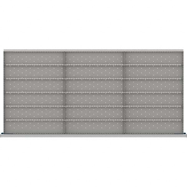 LISTA - 18-Compartment Drawer Divider Layout for 3.15" High Drawers - Exact Tooling
