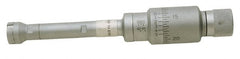 TESA Brown & Sharpe - 1.2 to 1.4", 3" Gage Depth, Mechanical Inside Micrometer - 0.0002" Graduation, Ratchet Stop Thimble - Exact Tooling