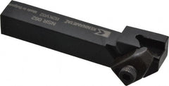Kennametal - Internal/External Thread, Right Hand Cut, 3/8" Shank Width x 3/8" Shank Height Indexable Threading Toolholder - 2-1/2" OAL, N.2R Insert Compatibility, NS Toolholder, Series Top Notch - Exact Tooling
