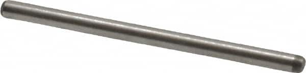 Made in USA - 1/16" Diam x 1" Pin Length 416 Stainless Steel Precision Dowel Pin - Passivated Finish, C 36-42 Hardness, 2 Beveled End - Exact Tooling