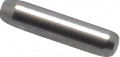 Made in USA - 1/16" Diam x 1/4" Pin Length 416 Stainless Steel Precision Dowel Pin - Passivated Finish, C 36-42 Hardness, 2 Beveled End - Exact Tooling
