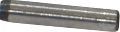 Made in USA - 1/16" Diam x 5/16" Pin Length 416 Stainless Steel Precision Dowel Pin - Passivated Finish, C 36-42 Hardness, 2 Beveled End - Exact Tooling