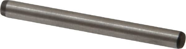 Made in USA - 3/32" Diam x 1" Pin Length 416 Stainless Steel Precision Dowel Pin - Passivated Finish, C 36-42 Hardness, 2 Beveled End - Exact Tooling