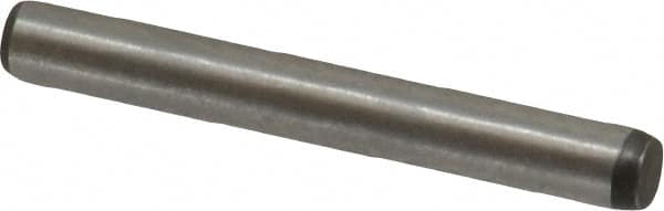 Made in USA - 3/32" Diam x 3/4" Pin Length 416 Stainless Steel Precision Dowel Pin - Passivated Finish, C 36-42 Hardness, 2 Beveled End - Exact Tooling