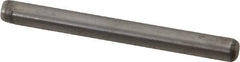 Made in USA - 1/8" Diam x 1-1/4" Pin Length 416 Stainless Steel Precision Dowel Pin - Passivated Finish, C 36-42 Hardness, 2 Beveled End - Exact Tooling