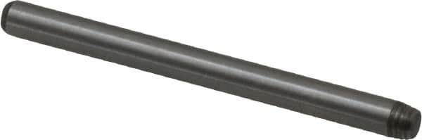 Made in USA - 1/8" Diam x 1-1/2" Pin Length 416 Stainless Steel Precision Dowel Pin - Passivated Finish, C 36-42 Hardness, 2 Beveled End - Exact Tooling