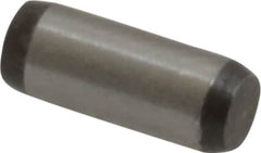 Made in USA - 1/8" Diam x 5/16" Pin Length 416 Stainless Steel Precision Dowel Pin - Passivated Finish, C 36-42 Hardness, 2 Beveled End - Exact Tooling