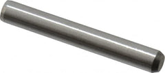 Made in USA - 5/32" Diam x 1-1/8" Pin Length 416 Stainless Steel Precision Dowel Pin - Passivated Finish, C 36-42 Hardness, 2 Beveled End - Exact Tooling