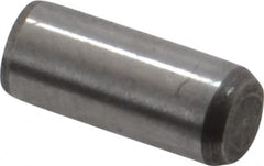 Made in USA - 5/32" Diam x 3/8" Pin Length 416 Stainless Steel Precision Dowel Pin - Passivated Finish, C 36-42 Hardness, 2 Beveled End - Exact Tooling