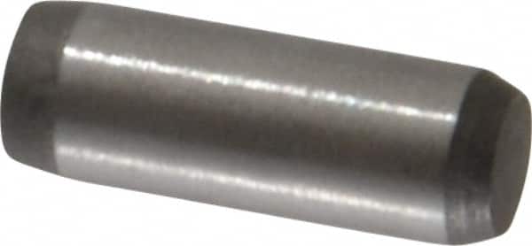 Made in USA - 5/32" Diam x 7/16" Pin Length 416 Stainless Steel Precision Dowel Pin - Passivated Finish, C 36-42 Hardness, 2 Beveled End - Exact Tooling