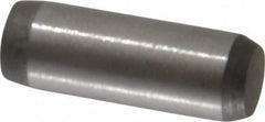 Made in USA - 5/32" Diam x 7/16" Pin Length 416 Stainless Steel Precision Dowel Pin - Passivated Finish, C 36-42 Hardness, 2 Beveled End - Exact Tooling