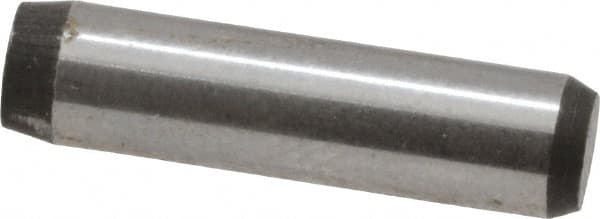 Made in USA - 5/32" Diam x 5/8" Pin Length 416 Stainless Steel Precision Dowel Pin - Passivated Finish, C 36-42 Hardness, 2 Beveled End - Exact Tooling