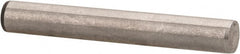 Made in USA - 3/16" Diam x 1-3/8" Pin Length 416 Stainless Steel Precision Dowel Pin - Passivated Finish, C 36-42 Hardness, 2 Beveled End - Exact Tooling