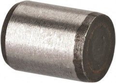 Made in USA - 3/16" Diam x 1/4" Pin Length 416 Stainless Steel Precision Dowel Pin - Passivated Finish, C 36-42 Hardness, 2 Beveled End - Exact Tooling