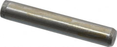 Made in USA - 1/4" Diam x 1-1/2" Pin Length 416 Stainless Steel Precision Dowel Pin - Passivated Finish, C 36-42 Hardness, 2 Beveled End - Exact Tooling