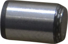 Made in USA - 1/4" Diam x 3/8" Pin Length 416 Stainless Steel Precision Dowel Pin - Passivated Finish, C 36-42 Hardness, 2 Beveled End - Exact Tooling