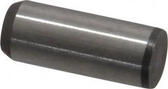 Made in USA - 1/4" Diam x 5/8" Pin Length 416 Stainless Steel Precision Dowel Pin - Passivated Finish, C 36-42 Hardness, 2 Beveled End - Exact Tooling