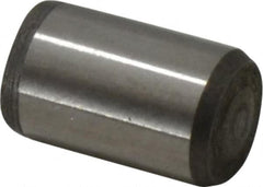 Made in USA - 5/16" Diam x 1/2" Pin Length 416 Stainless Steel Precision Dowel Pin - Passivated Finish, C 36-42 Hardness, 2 Beveled End - Exact Tooling
