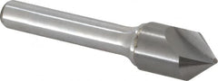Keo - 1-3/4" Head Diam, 3/4" Shank Diam, 1 Flute 100° High Speed Steel Countersink - Exact Tooling