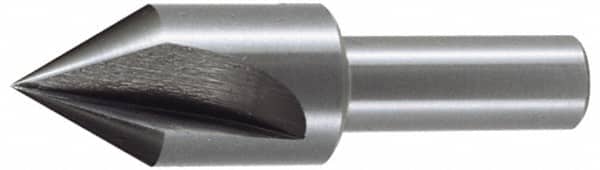 Keo - 1-1/2" Head Diam, 3/4" Shank Diam, 3 Flute 90° High Speed Steel Countersink - Exact Tooling