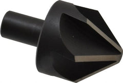 Keo - 2" Head Diam, 3/4" Shank Diam, 6 Flute 82° High Speed Steel Countersink - Exact Tooling