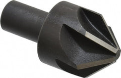 Keo - 1-1/2" Head Diam, 3/4" Shank Diam, 6 Flute 90° High Speed Steel Countersink - Exact Tooling