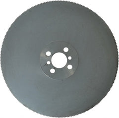 Kinkelder Saw - 300mm Blade Diam, 240 Teeth, High Speed Steel Cold Saw Blade - 40mm Arbor Hole Diam, 2.5mm Blade Thickness - Exact Tooling