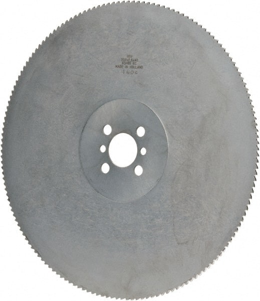 Kinkelder Saw - 315mm Blade Diam, 200 Teeth, High Speed Steel Cold Saw Blade - 40mm Arbor Hole Diam, 2.5mm Blade Thickness - Exact Tooling