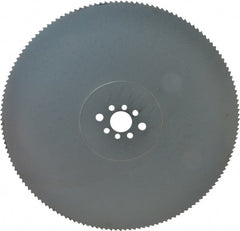 Kinkelder Saw - 350mm Blade Diam, 160 Teeth, High Speed Steel Cold Saw Blade - 32mm Arbor Hole Diam, 2.5mm Blade Thickness - Exact Tooling