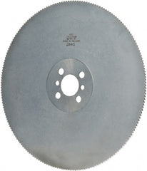 Kinkelder Saw - 350mm Blade Diam, 160 Teeth, High Speed Steel Cold Saw Blade - 40mm Arbor Hole Diam, 2.5mm Blade Thickness - Exact Tooling