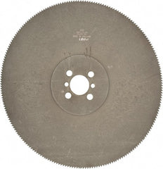 Kinkelder Saw - 350mm Blade Diam, 180 Teeth, High Speed Steel Cold Saw Blade - 40mm Arbor Hole Diam, 2.5mm Blade Thickness - Exact Tooling