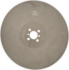 Kinkelder Saw - 350mm Blade Diam, 220 Teeth, High Speed Steel Cold Saw Blade - 40mm Arbor Hole Diam, 2.5mm Blade Thickness - Exact Tooling