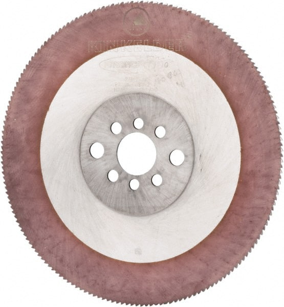 Kinkelder Saw - 225mm Blade Diam, 180 Teeth, High Speed Steel Cold Saw Blade - 32mm Arbor Hole Diam, 2mm Blade Thickness - Exact Tooling