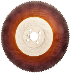 Kinkelder Saw - 315mm Blade Diam, 120 Teeth, High Speed Steel Cold Saw Blade - 40mm Arbor Hole Diam, 2.5mm Blade Thickness - Exact Tooling