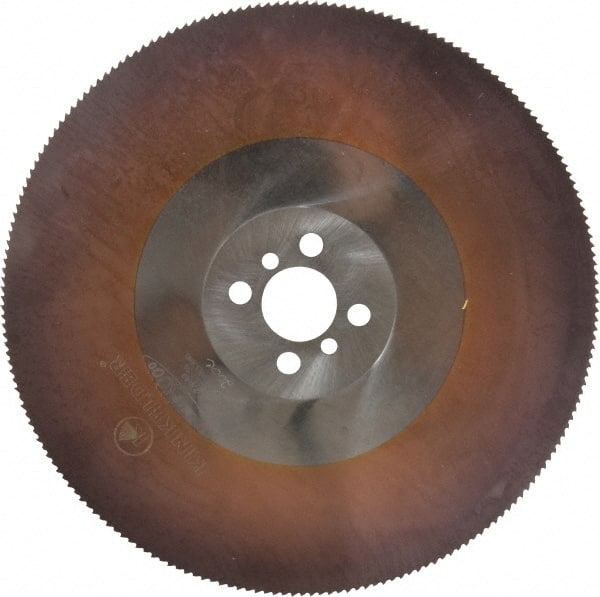 Kinkelder Saw - 315mm Blade Diam, 200 Teeth, High Speed Steel Cold Saw Blade - 40mm Arbor Hole Diam, 2.5mm Blade Thickness - Exact Tooling
