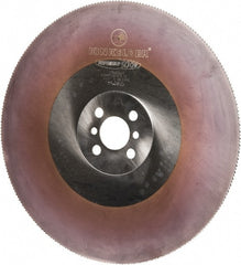 Kinkelder Saw - 315mm Blade Diam, 250 Teeth, High Speed Steel Cold Saw Blade - 40mm Arbor Hole Diam, 2.5mm Blade Thickness - Exact Tooling
