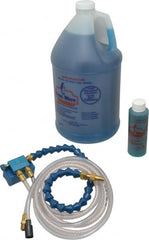 Kool Mist - 1 Gal Tank Capacity, Tankless Mist Coolant Unit - 4' Coolant Line Length, 18" Hose Length - Exact Tooling