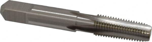 Hertel - 1/16-27 NPT Thread, 4 Flute Standard Pipe Tap - 2-1/8" OAL, Bright Finish, High Speed Steel - Exact Tooling